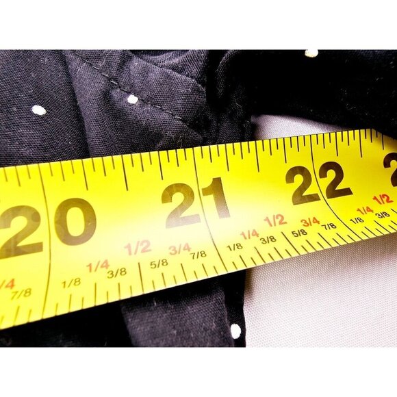 Gentlemen's Outfitters Size Medium Men Black White Polka Dots Short Sleeve Shirt - Picture 2 of 9